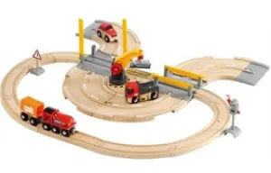 Brio Rail and Road Crane Set