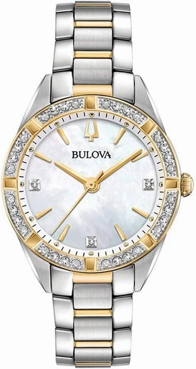 Bulova Classic Sutton - 98R263 Two-Tone Gold One Size
