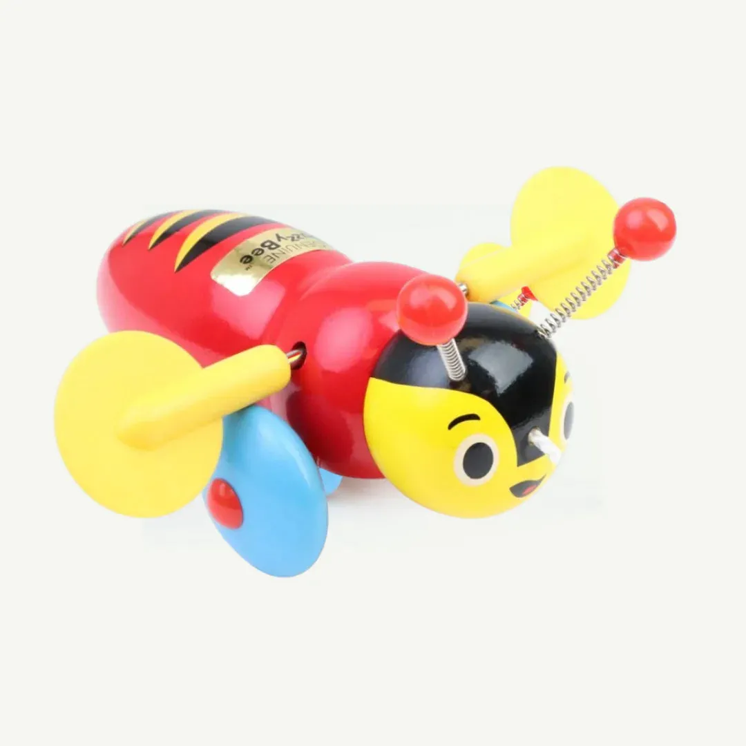 Buzzy Bee Classic Wooden Pull Along Toy