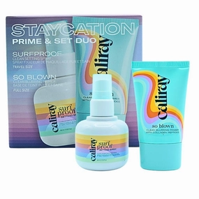 caliray Staycation Primer   Setting Spray Set