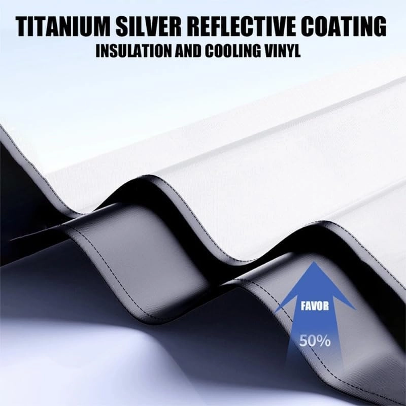 Car Windshield Sunshade for Mitsubishi Lancer Sportback X 2016-2017, Block UV Rays Sun Visor Protector, Front Window Sunshades, Windscreen Sunshade,B 145CM