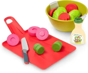 Casdon Joseph Joseph Toys - Chop2Pot - Super Safe Kitchen Playset for Kids with Foldable Chopping Board & Choppable Play Food - For Children Aged 2 