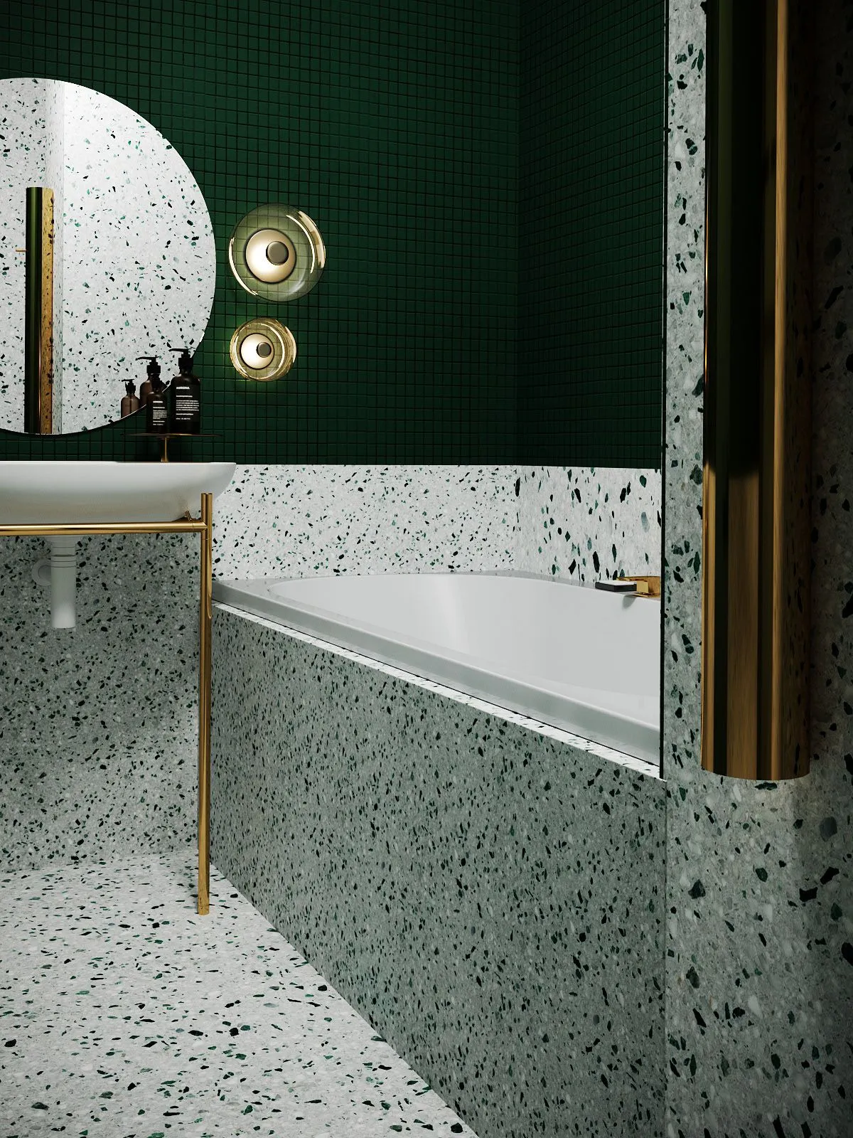 CELTIC ITALIAN TERRAZZO TILE
