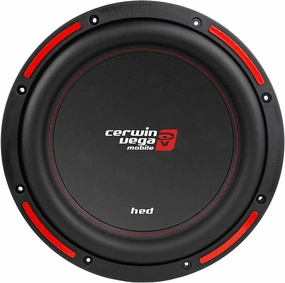 Cerwin-Vega HED Series Subwoofers – 12" DVC Subwoofer (4Ω) - H7124D, High-Energy Subwoofers for Powerful Bass