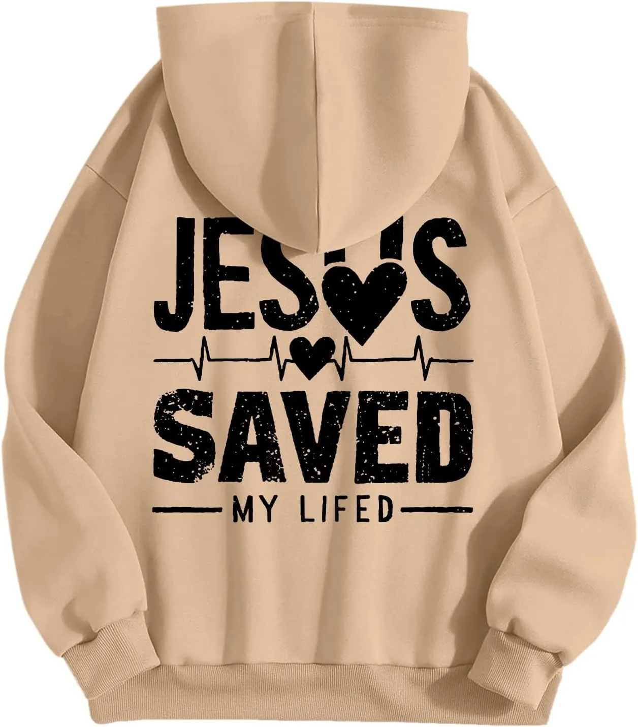 Christian Gift Casual Shirt for Women Jesus Is King Fall for Jesus He Never Leaves Christian Sweatshirt Letter Christ