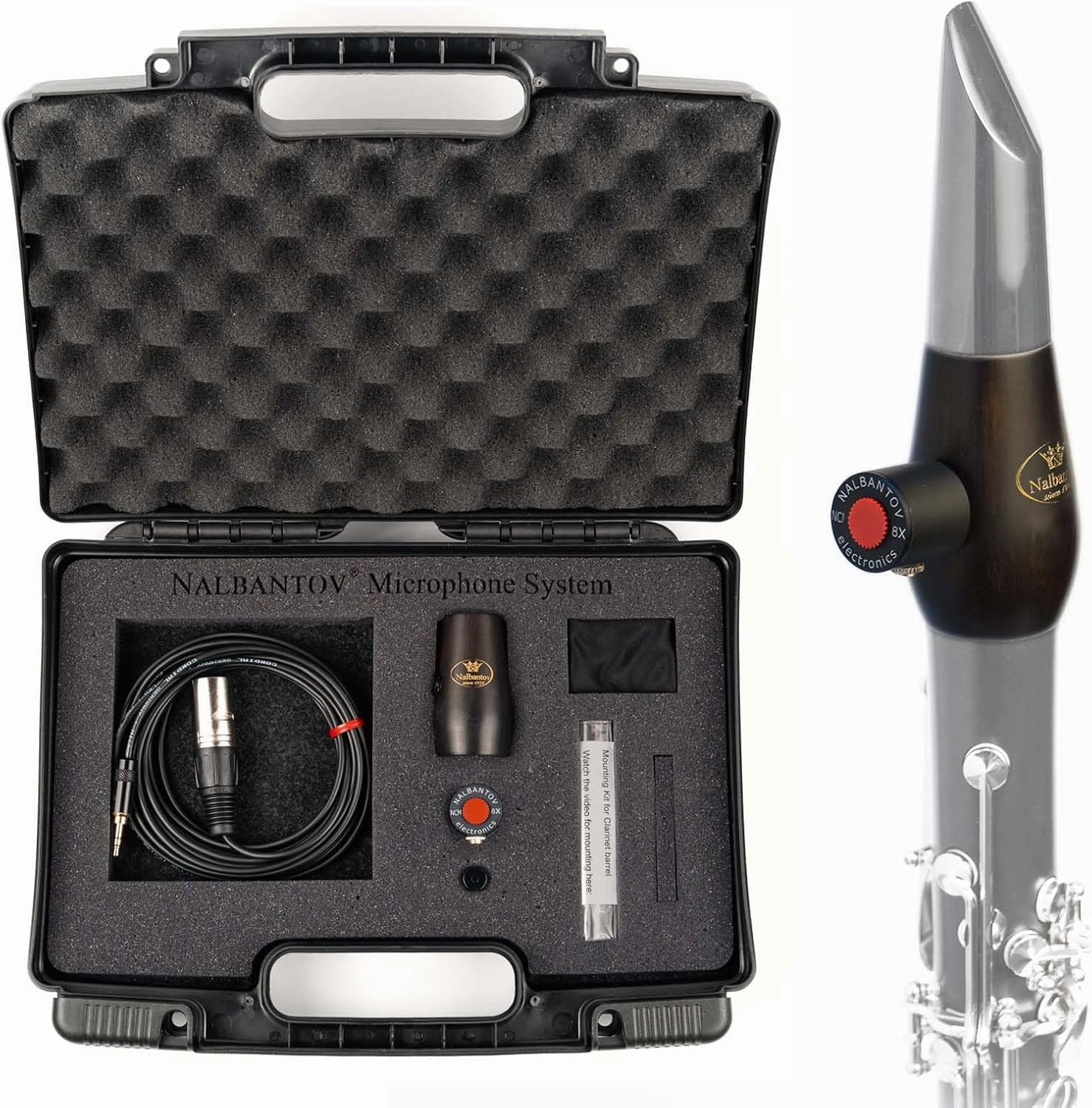Clarinet Microphone NCM 8X SC Set   NK5 for Buffet Crampon