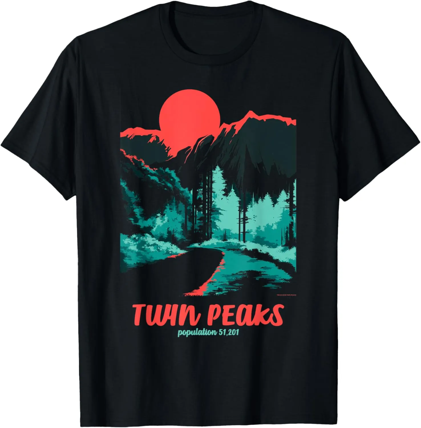 Classic Tonal Color Pop Poster Graphic T-Shirt T-Shirt