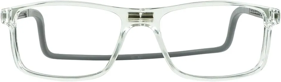 Clic Blue Light Blocking Magnetic Reading Glasses for Men or Women by Slastik, Soft Foldable Band, Computer Readers, Barat