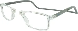 Clic Blue Light Blocking Magnetic Reading Glasses for Men or Women by Slastik, Soft Foldable Band, Computer Readers, Barat