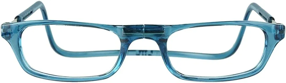 Clic Magnetic Reading Glasses for Men or Women, Computer Readers, Original (Small-Medium Size)