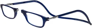 Clic Magnetic Reading Glasses for Men or Women, Computer Readers, Original (Small-Medium Size)