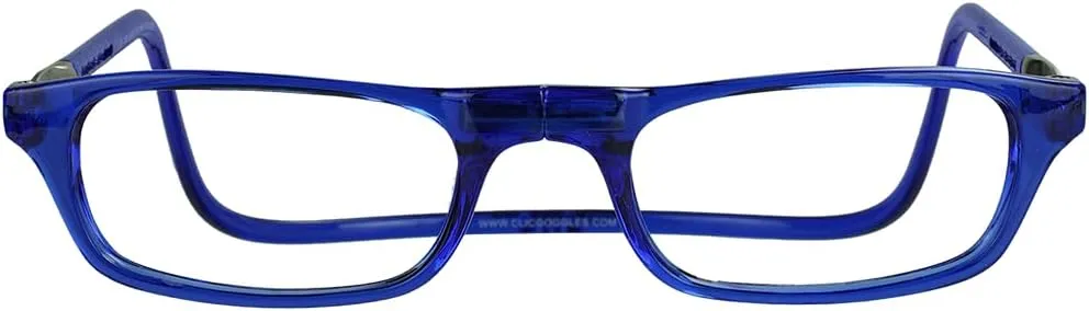 Clic Magnetic Reading Glasses for Men or Women, Computer Readers, Original (Small-Medium Size)