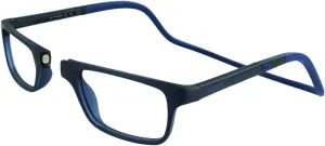 Clic Magnetic Reading Glasses for Men or Women, Soft Foldable Band, Computer Readers, Nashi (S-XL)