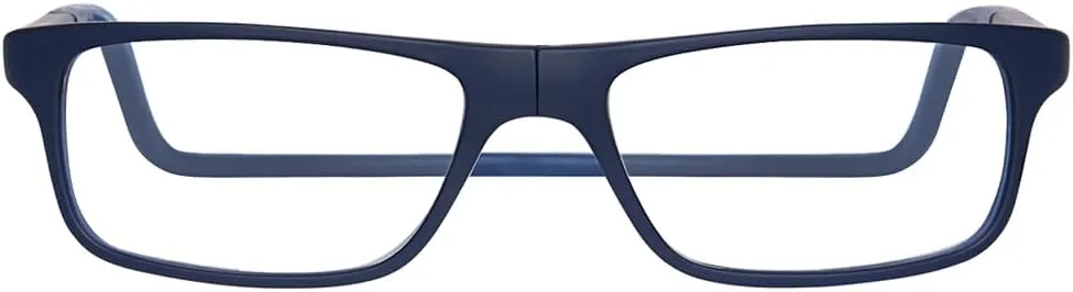 Clic Magnetic Reading Glasses for Men or Women, Soft Foldable Band, Computer Readers, Nashi (S-XL)