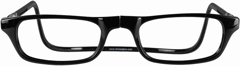 Clic Magnetic Reading Glasses for Men or Women, Computer Readers, Original (Small-Medium Size)