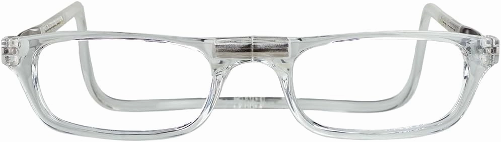 Clic Magnetic Reading Glasses for Men or Women, Computer Readers, Original (Small-Medium Size)
