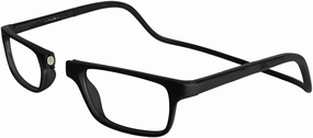 Clic Magnetic Reading Glasses for Men or Women, Soft Foldable Band, Computer Readers, Nashi (S-XL)