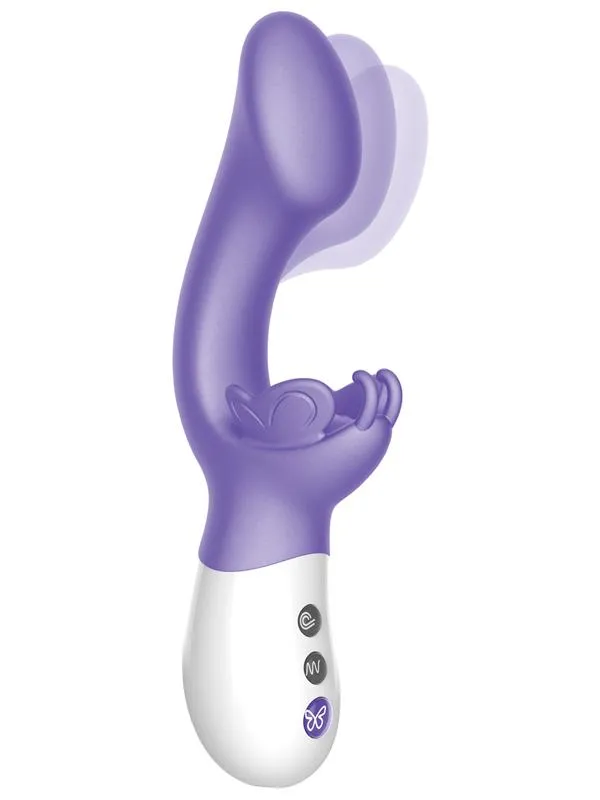 Come Hither Butterfly G-Kiss Vibe-Purple