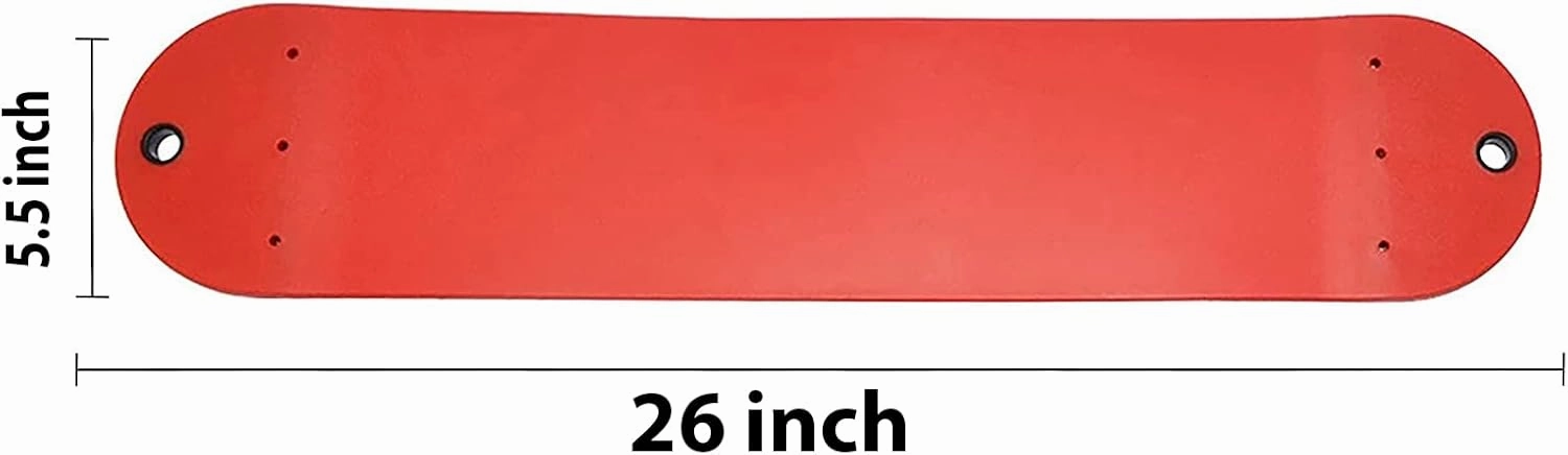 Commercial Grade Heavy Duty Plastic Swing Seat Outdoor Swing Chair Swing seat (Red)
