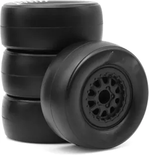Compatible with Slash 2WD for Losi 22S DR10 for Tension for Pulling for Ash 1/10 RC Truck Car RC Rear Drag for Racing Belted Wheel Tires RC Wheel Tires