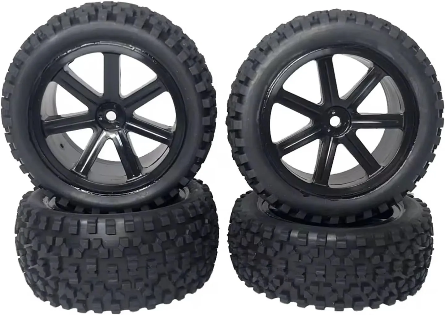 Compatible with WLtoys 144001 144010 124019 124018 124017 12428 1/12 1/14 RC Car Upgrade Parts 4Pcs Large Tires Widening Tires Wheel RC Wheel Tires
