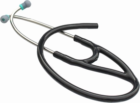 Compatible Replacement Tube by CardioTubes fits Littmann(r) MasterCardiologyI(r) and Littmann(r) Cardiology III(r) Stethoscopes - 7mm Binaurals BLACK TUBING