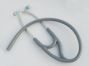 Compatible Replacement Tube by Truaevum fits Littmann(r) MasterCardiologyI(r) and Littmann(r) Cardiology III(r) Stethoscopes - 7mm Binaurals Grey TUBING