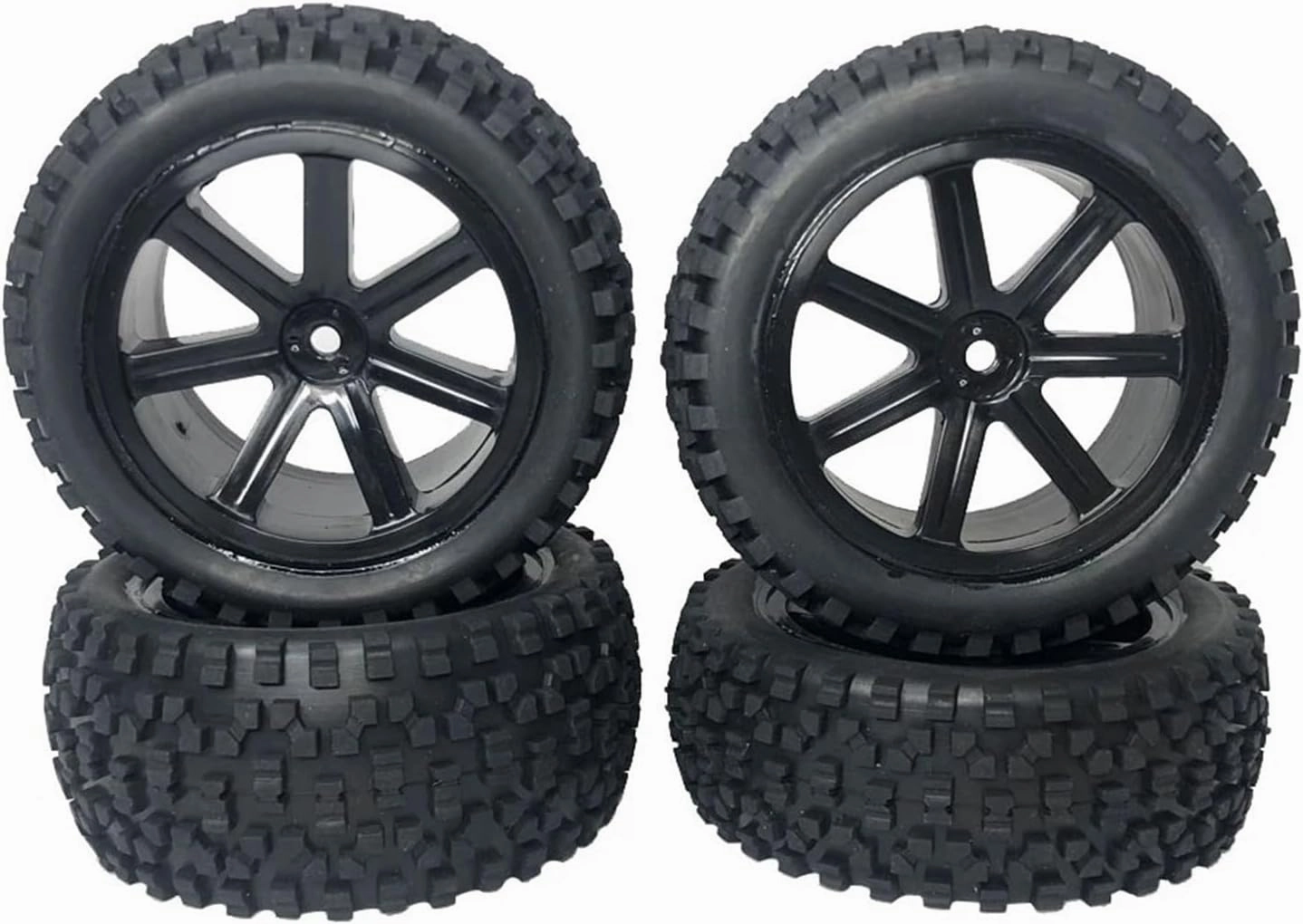 Compatible with 144001 for 144010 124019 124018 124017 12428 4Pcs Tires Widening Tires Wheel 1/12 1/14 RC Car Upgrade Parts Accessories RC Wheel Tires