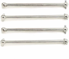Compatible with Wltoys 104001 1/10 RC Car Upgrades Parts Accessories 4Pcs Metal Dog Bone Drive Shaft Transmission Shaft RC Transmission Shaft