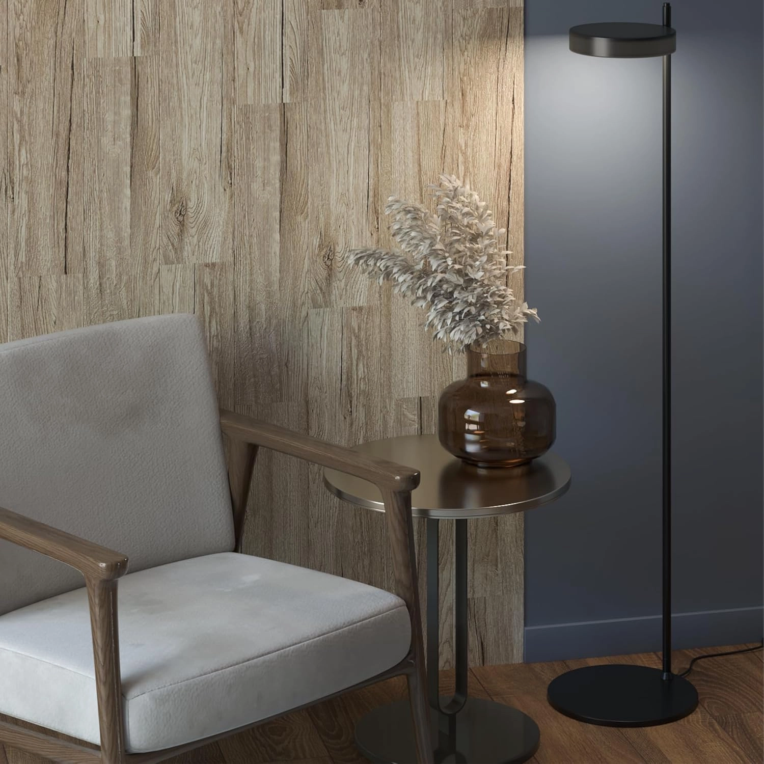 Concord 3D Wall Panels | Accent Wall Panels - Beige Oak | Slat Panels Wood | Wall Panels for Interior Wall Decor COS-033 (Pack of 9) 11.18 sqft