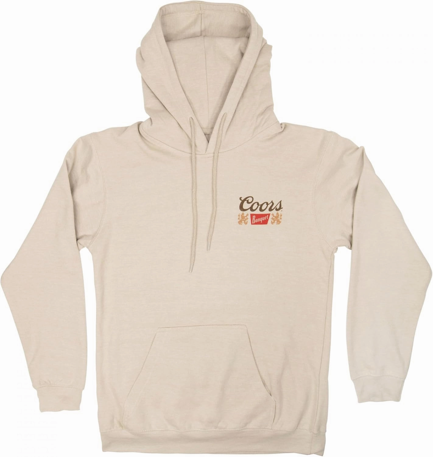 Coors Sunset in Golden Colorado Print Sand Pull-Over Hoodie