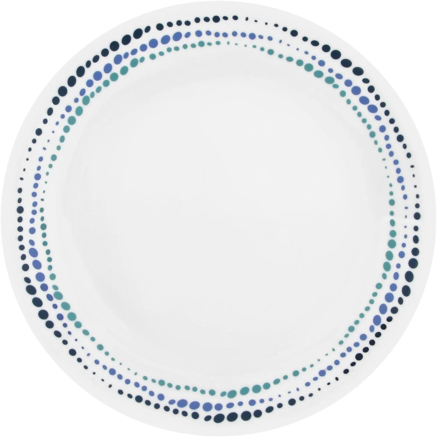 Corelle Livingware Ocean Blues 10.25" Dinner Plate (Set of 6)