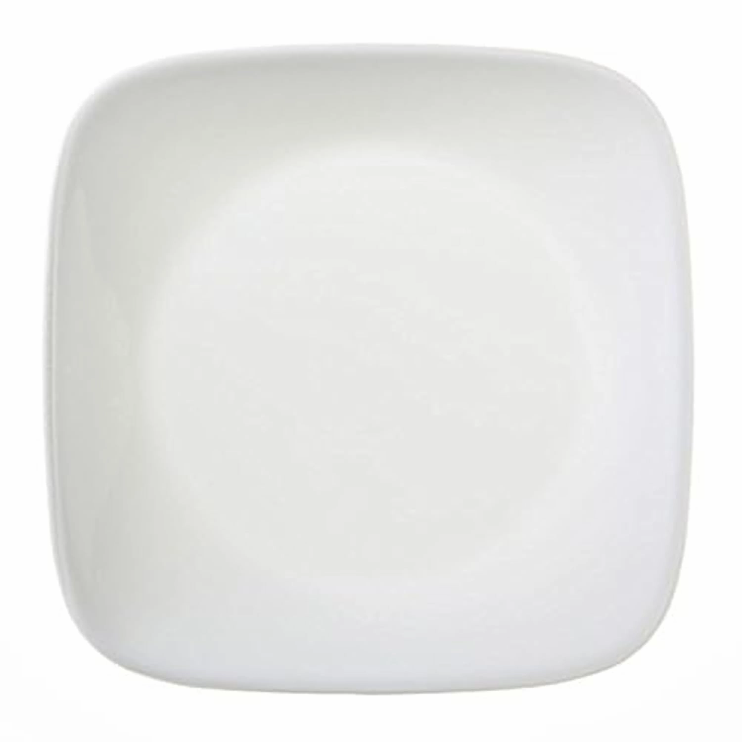 Corelle Square Pure White 6-1/2” Plate (Set of 4)