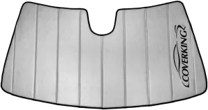 Coverking Custom Designed Interior Windshield Sunshade for Select Chrysler 300 & 300-Letter Series Models: Proprietary Trilaminate, Foldable with Storage Bag