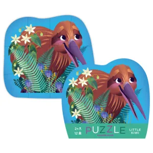 Crocodile Creek | Mini Shaped Puzzle 12pc - Kiwi