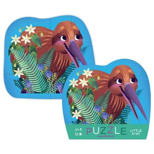 Crocodile Creek | Mini Shaped Puzzle 12pc - Kiwi