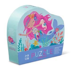Crocodile Creek | Mini Shaped Puzzle 12pc - Mermaid Dream