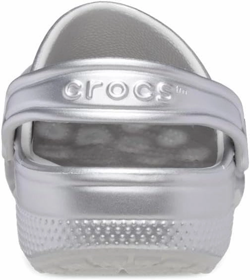 Crocs Unisex Kids 209198-0P1 Classic Metallic Cg T Sil Mtlc