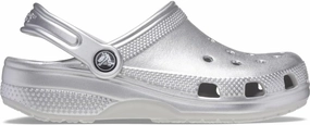 Crocs Unisex Kids 209198-0P1 Classic Metallic Cg T Sil Mtlc