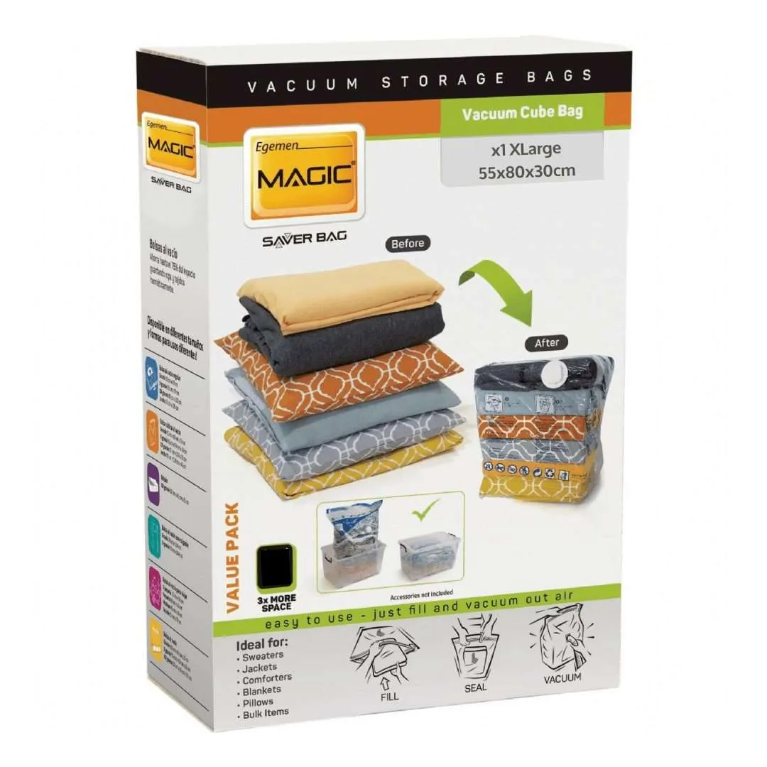 Cube Vacuum Bag - XL