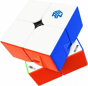 Cuberspeed GAN 251 M PRO 2x2 Magnetic Speed Cube Stickerless GAN251 Magnet Speed Puzzle Toy