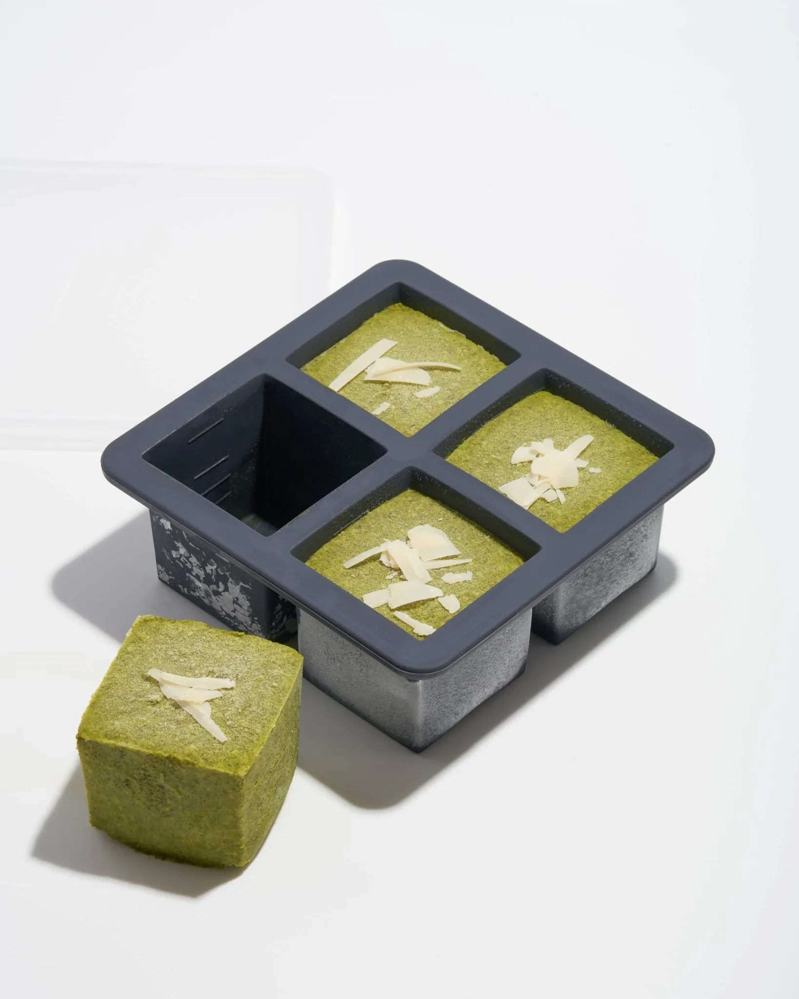 Cup Cube Silicone Food Storage Tray