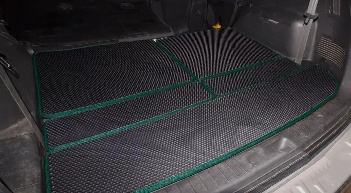 Custom Fit Cargo Trunk Mat for Ford Expedition 2018—2024 (no Max or L) - Odor-Resistant Boot Liner Tray (Green)