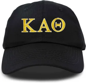 DALIX Kappa Alpha Theta Sorority Hat Womens Greek Letters Embroidered Baseball Cap