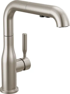 Delta 16943-DST Almari 1.8 GPM Single HandlePull Out Kitchen Faucet - Includes Escutcheon - Stainless