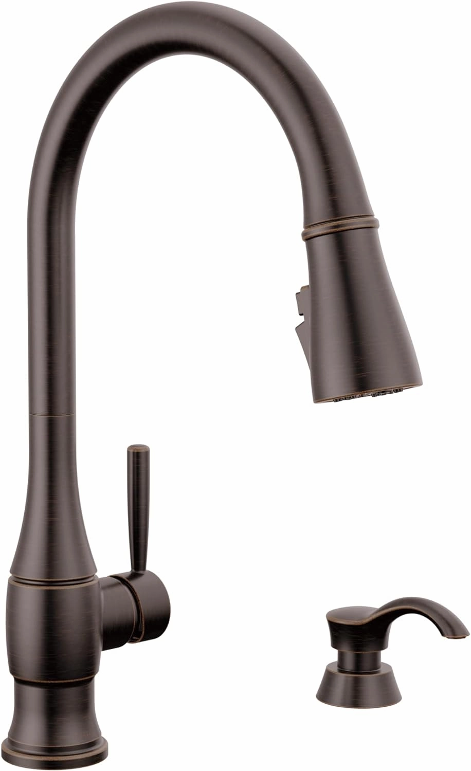 Delta 19831Z-RBSD-DST Hazelwood Kitchen Faucet, Venetian Bronze