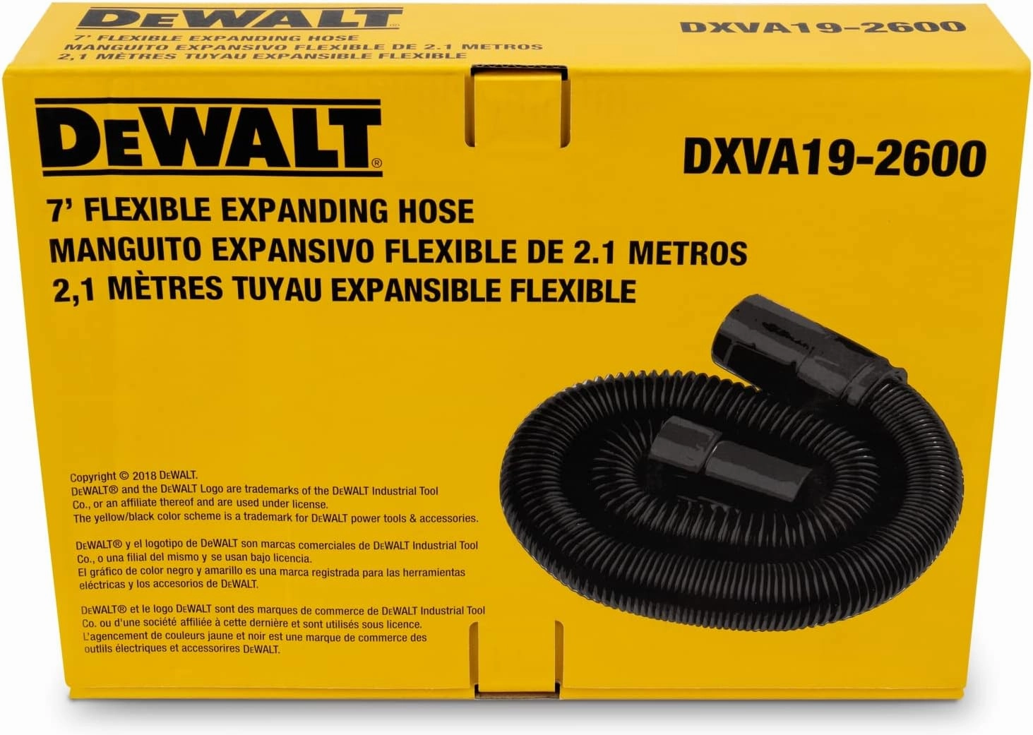DEWALT DEWALT Flex Hose 1 7/8" 7' Ext