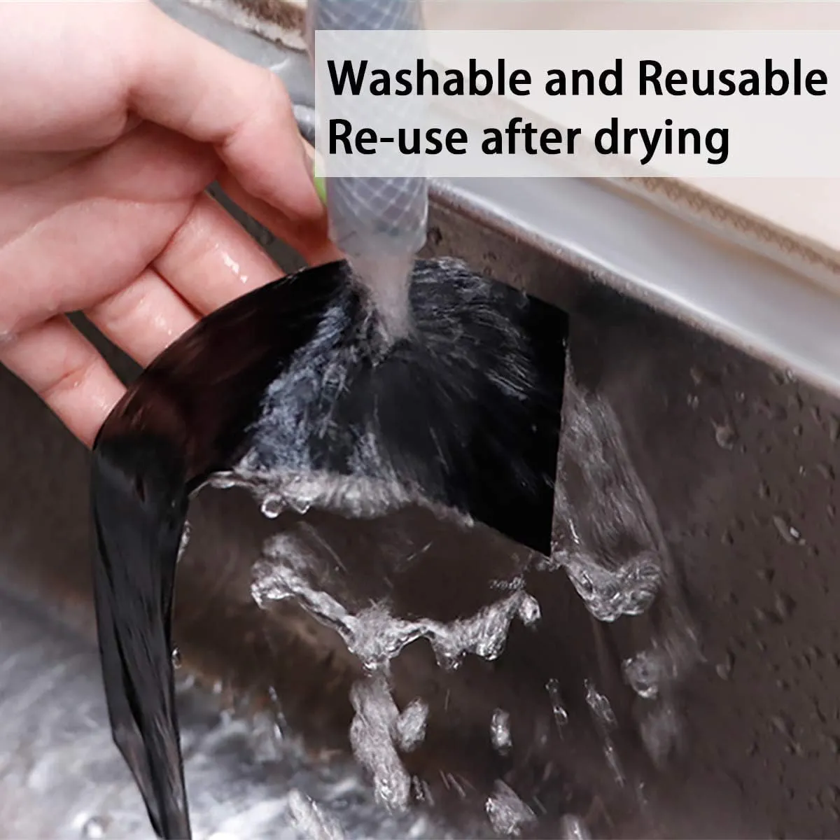DGSL Car Door Edge Guards Door Sill Protector 5D Carbon Fiber Car Wrap Film Vinyl Automotive Wrap Film Car Door Sill Protection Film Anti-Collision Fits for Most Car (2.7In x 49Ft)