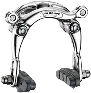 Dia Compe DC-750 Road Bike Brake Caliper // Front // Center Pull // Silver