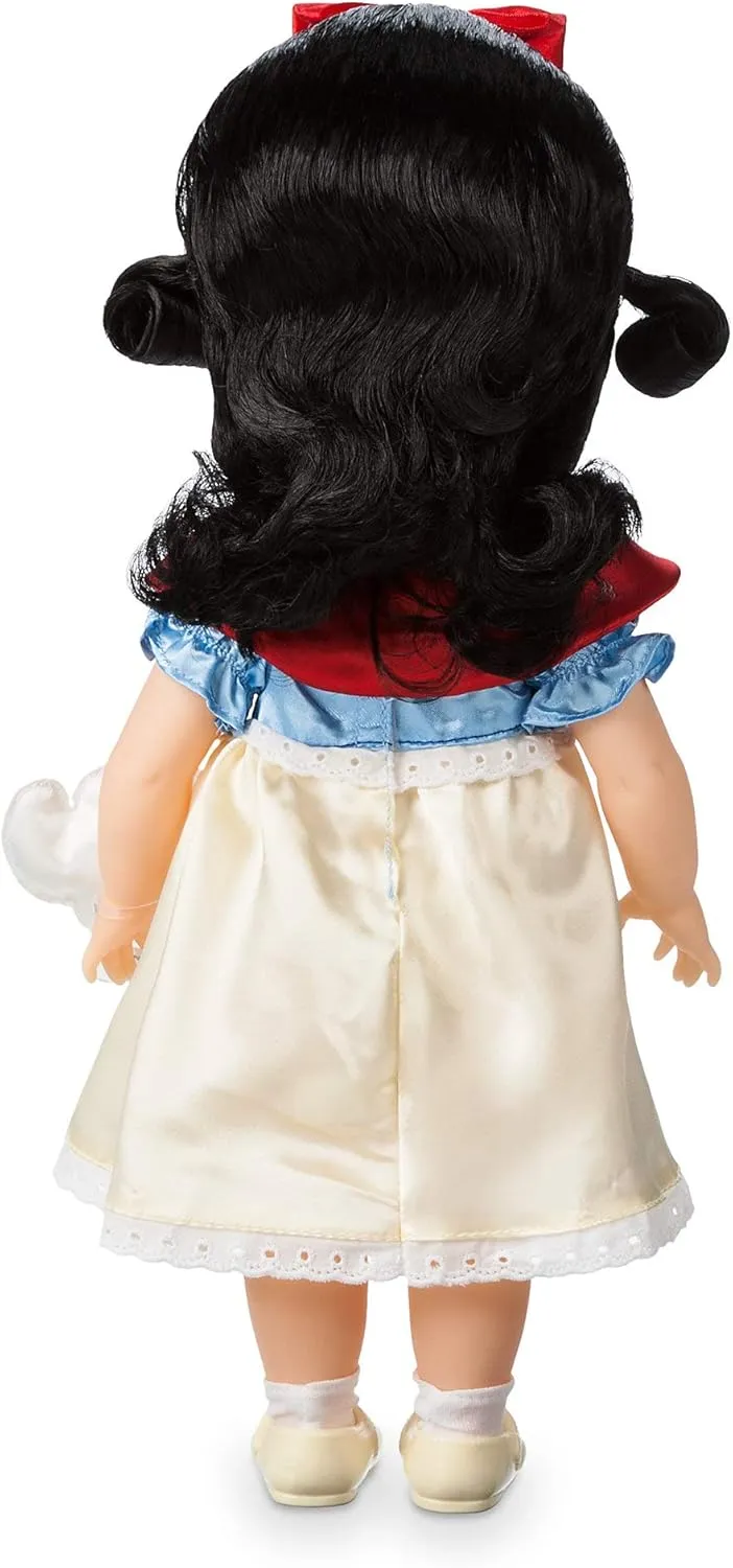 Disney Store Official Animators' Collection Snow White Doll, 16 Inch, Molded Details, Fully Posable Toy in Satin Dress - Suitable for Ages 3  Toy Figure